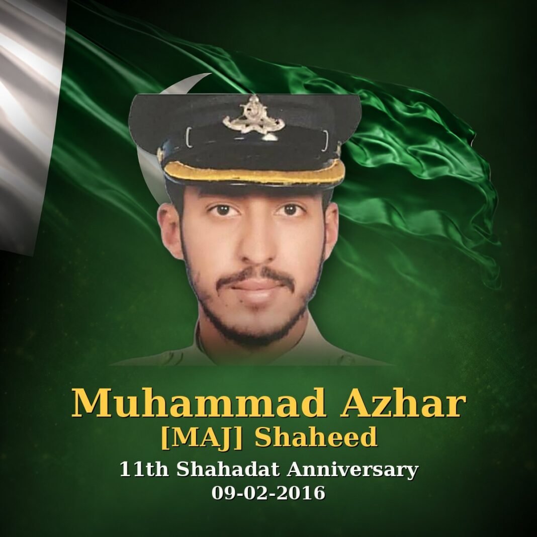 Maj Muhammad Azhar Shaheed: A Promise Unkept Maj Muhammad Azhar Shaheed: A Promise Unkept