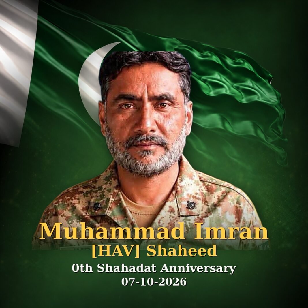 Hav Muhammad Imran Shaheed: Chakwal’s Proud Son Hav Muhammad Imran Shaheed: Chakwal’s Proud Son