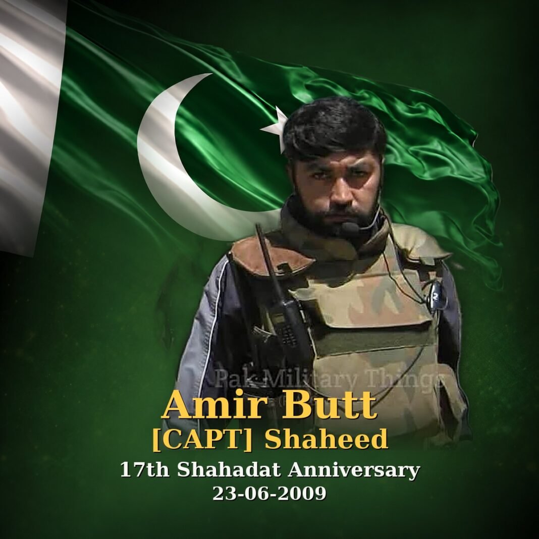 Capt Amir Butt Shaheed: Bravery in Swat Capt Amir Butt Shaheed: Bravery in Swat