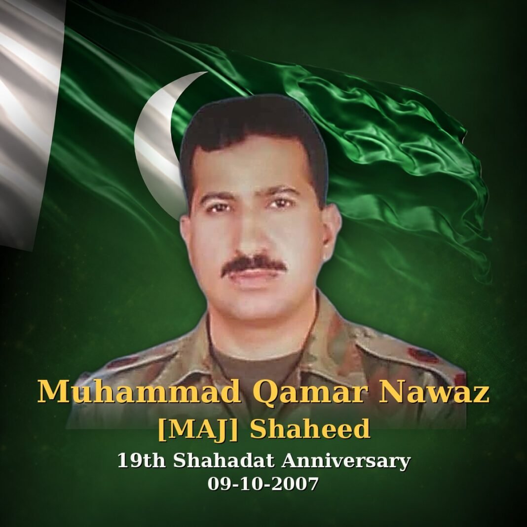 Maj Muhammad Qamar Nawaz Shaheed: Hero of Al Mizan Maj Muhammad Qamar Nawaz Shaheed: Hero of Al Mizan