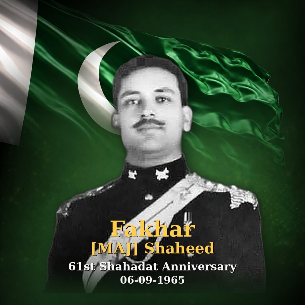 Maj Fakhar e Alam Khan Shaheed: 1965 War Hero Maj Fakhar e Alam Khan Shaheed: 1965 War Hero