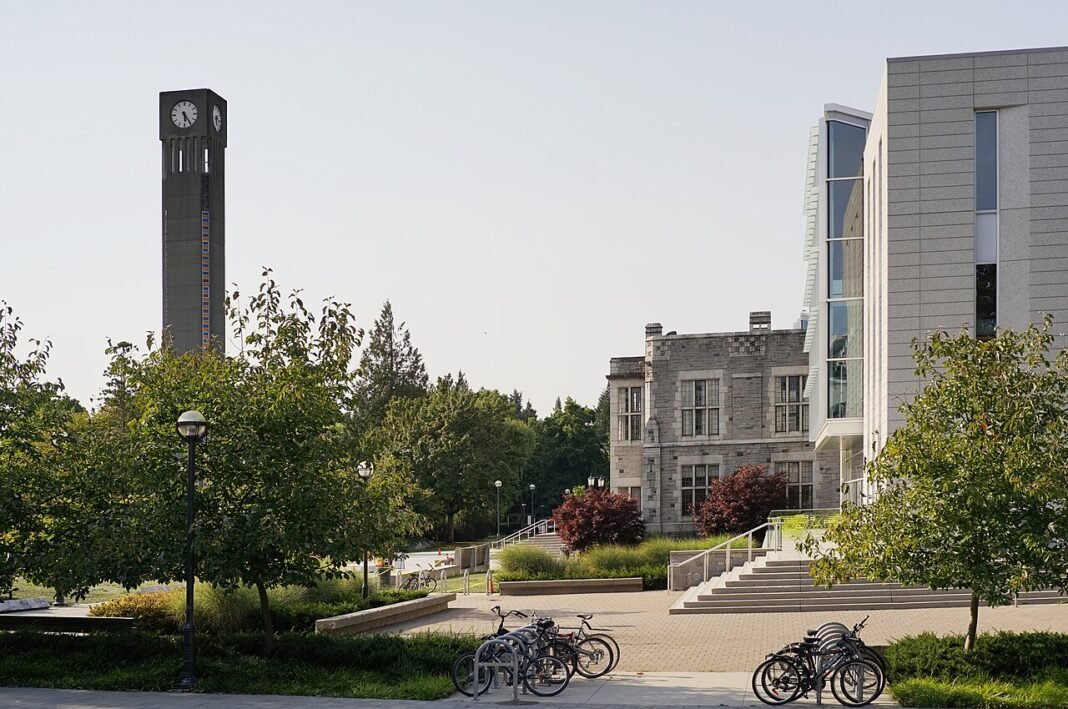 UBC Canada Offers Funded Masters in Electrical and Computer Engineering for 2027 Intake UBC Clock Tower and the Irving K. Barber Learning Centre at the University of British Columbia, Vancouver